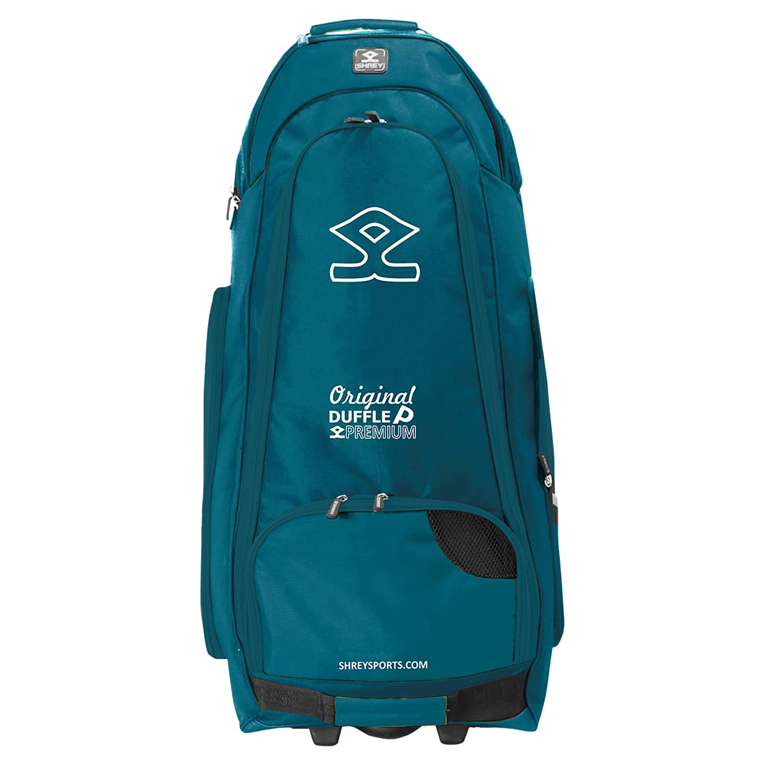 Shrey 1780 Pro Premium Duffle bag - DarkTeal & Yellow - Best Price online Prokicksports.com