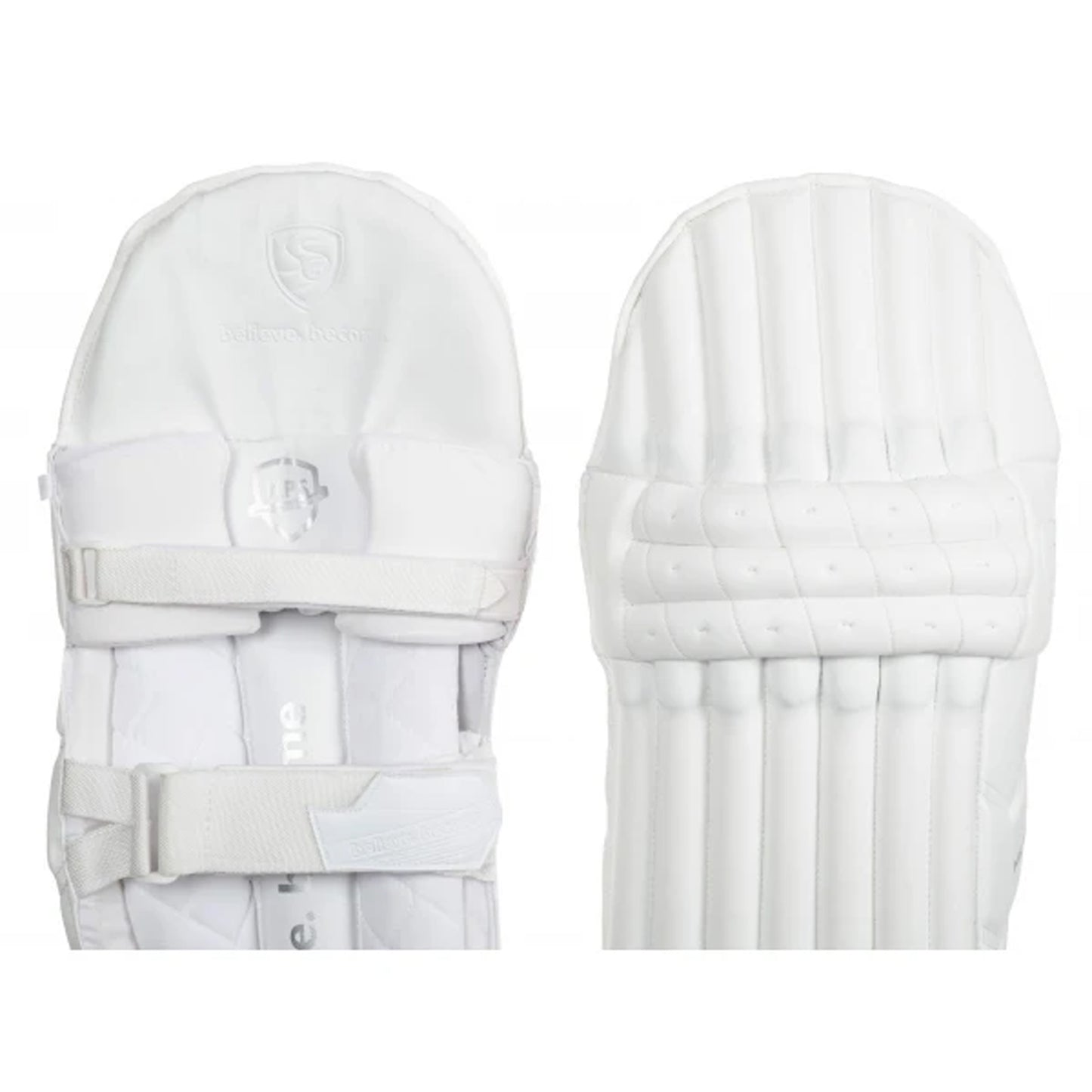 SG Hilite White RH Batting Legguard- Lightweight Protection for Right-Handed Batters - Best Price online Prokicksports.com