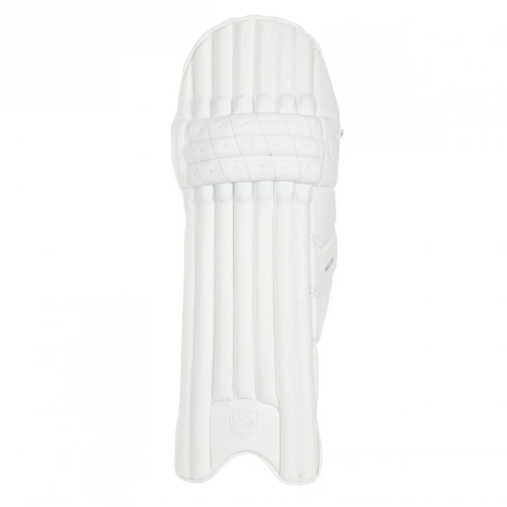 SG Hilite White RH Batting Legguard- Lightweight Protection for Right-Handed Batters - Best Price online Prokicksports.com