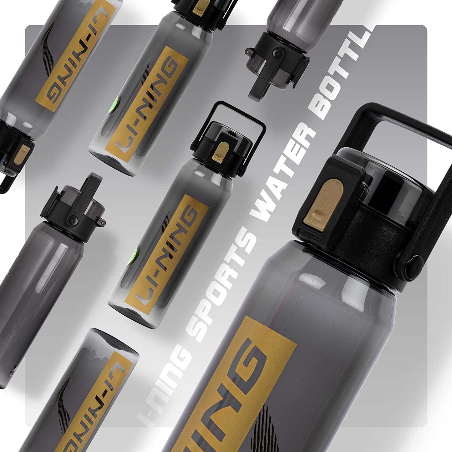 Li-Ning AQTS339 Tritan Water Bottles, 900ml - Best Price online Prokicksports.com