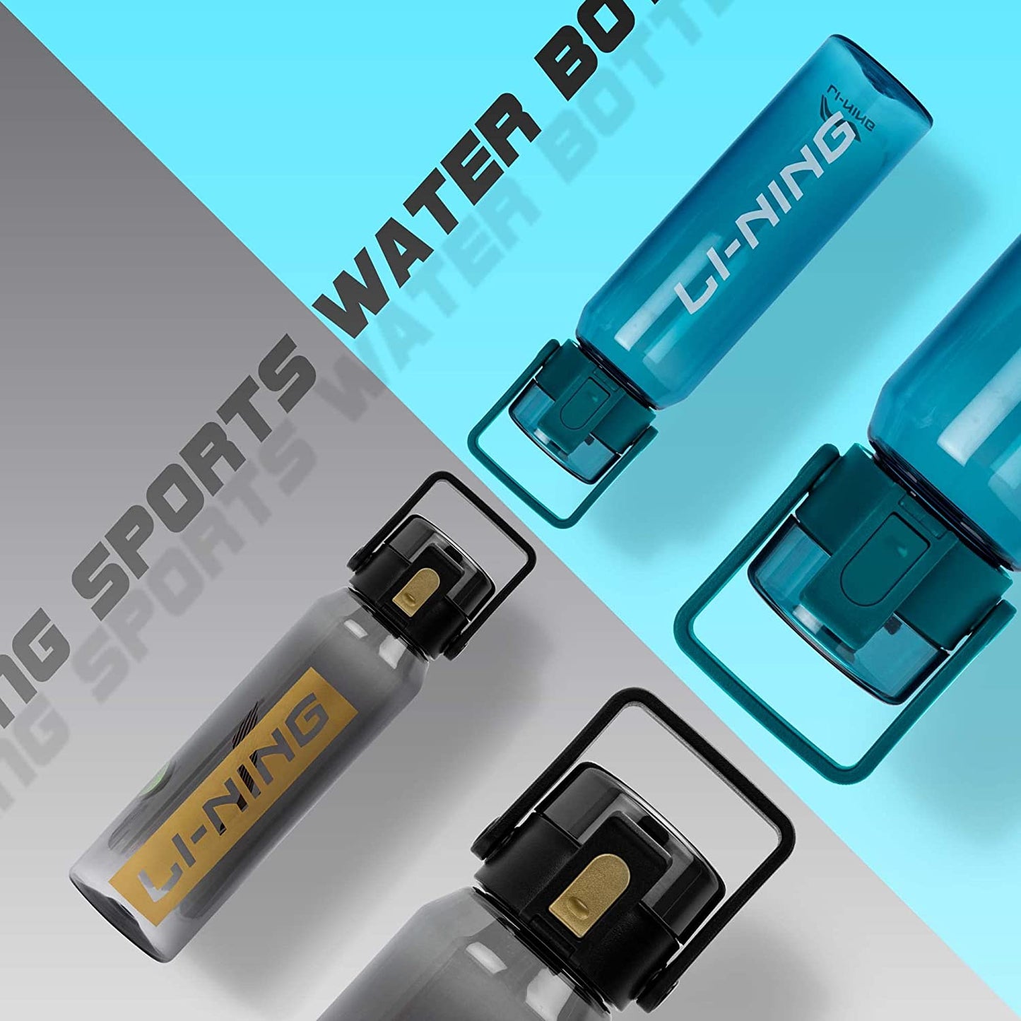 Li-Ning AQTS339 Tritan Water Bottles, 900ml - Best Price online Prokicksports.com