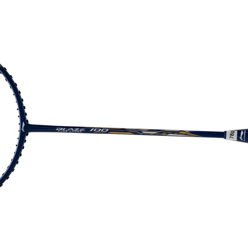 Li-Ning BLAZE 100 Strung Badminton Racquet, 78g - Best Price online Prokicksports.com