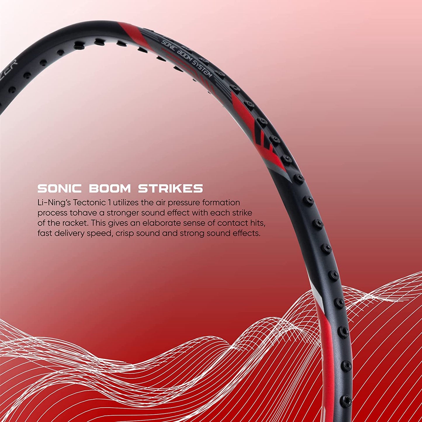 Li-Ning Tectonic 1 Badminton Racket - Best Price online Prokicksports.com