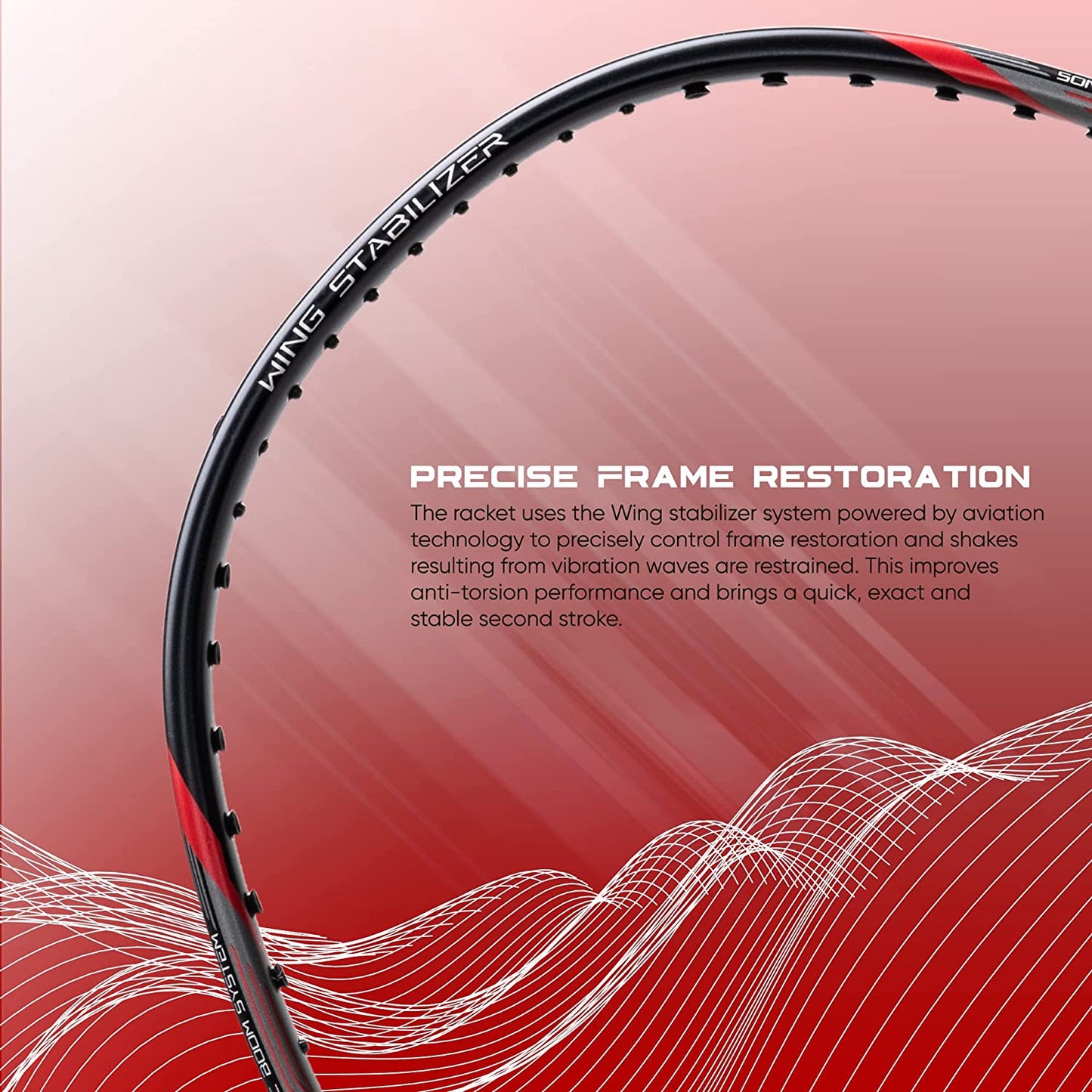 Li-Ning Tectonic 1 Badminton Racket - Best Price online Prokicksports.com