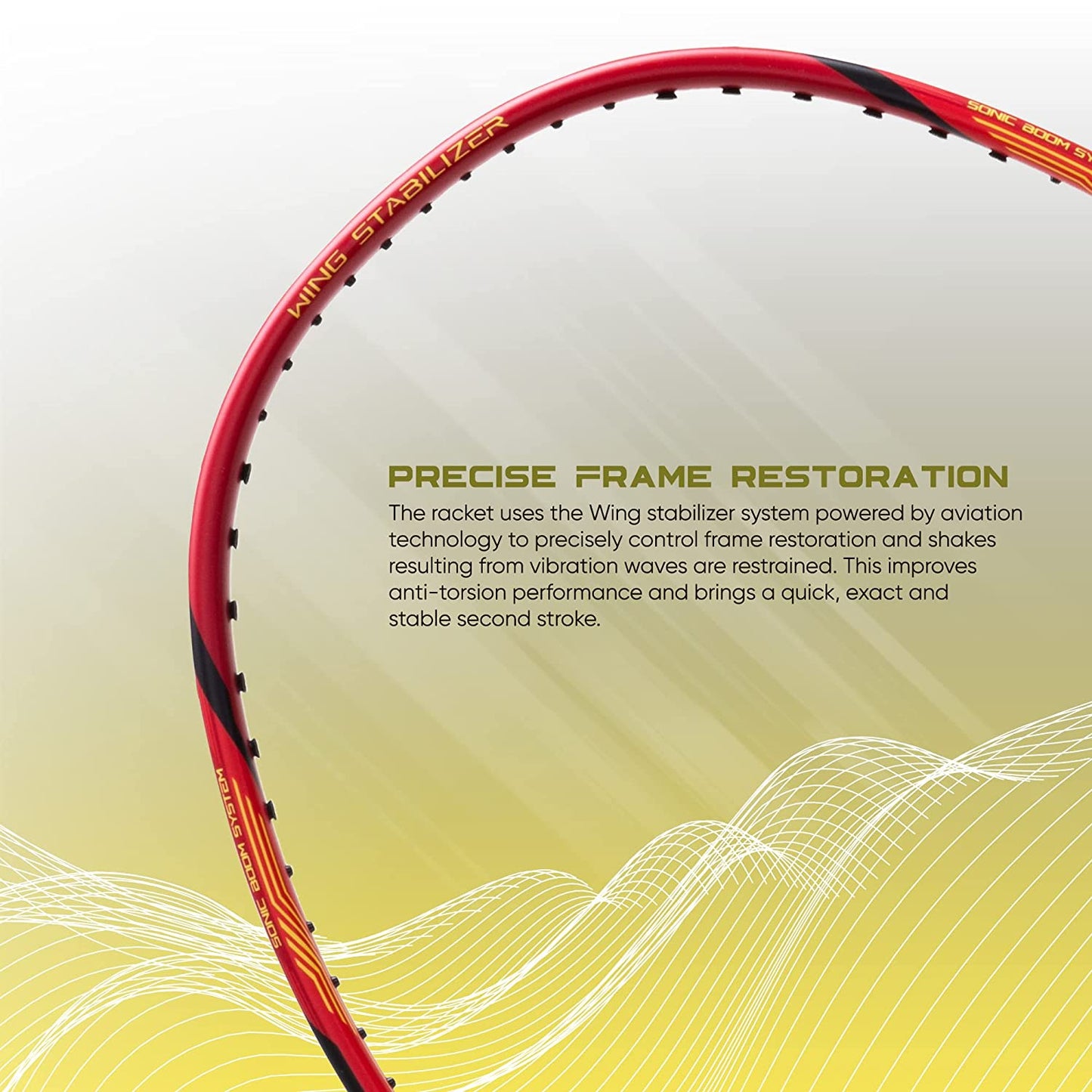 Li-Ning Tectonic 1 Badminton Racket - Best Price online Prokicksports.com