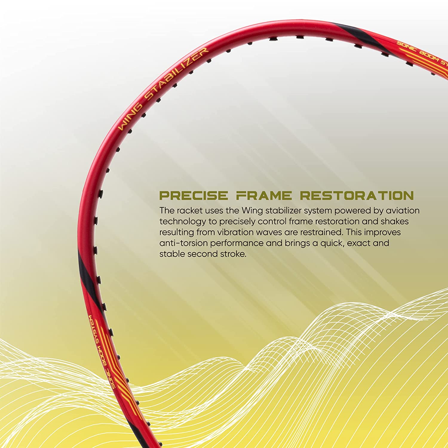 Li-Ning Tectonic 1 Badminton Racket - Best Price online Prokicksports.com