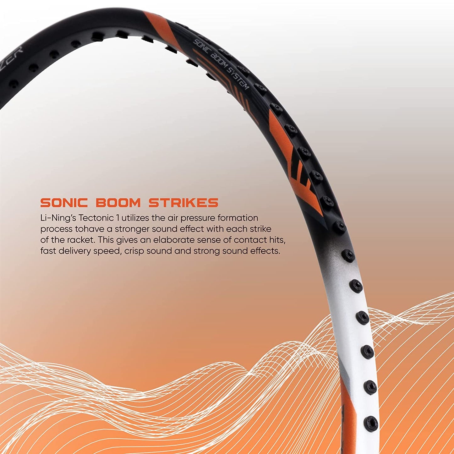 Li-Ning Tectonic 1 Badminton Racket - Best Price online Prokicksports.com