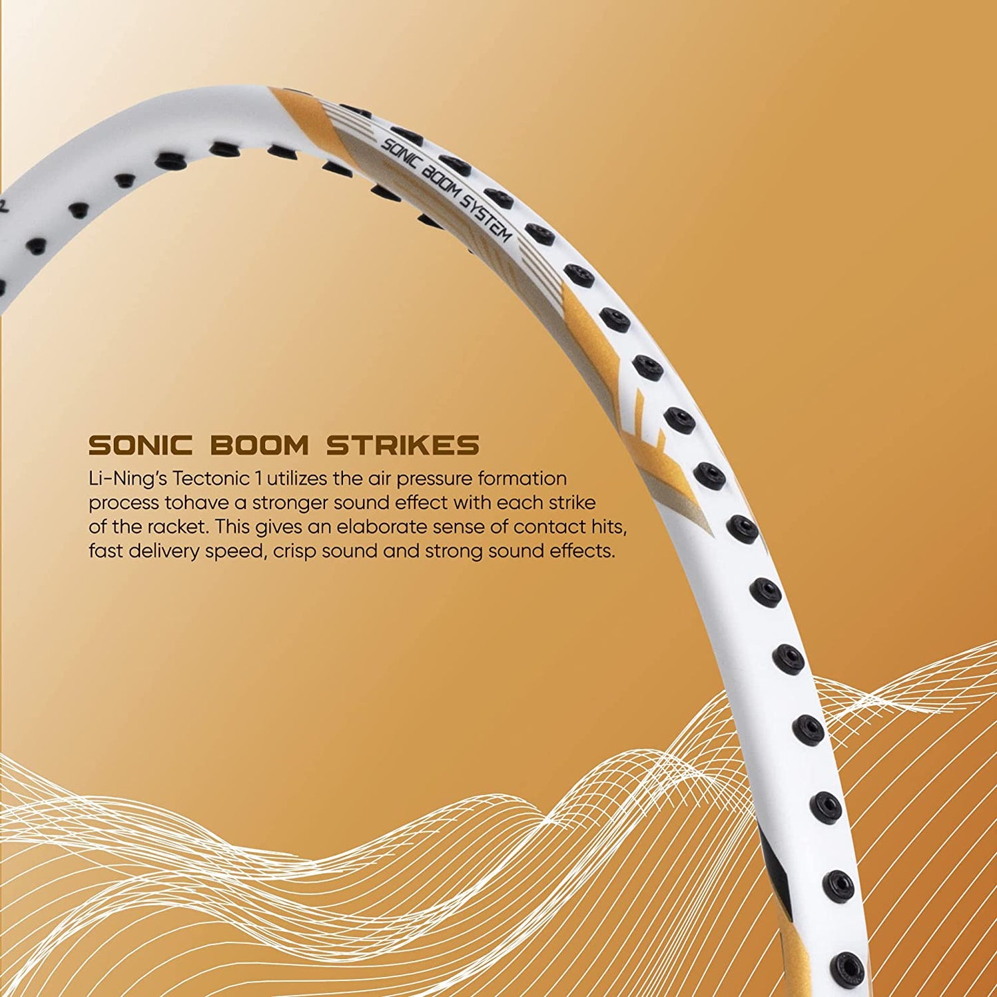 Li-Ning Tectonic 1 Badminton Racket - Best Price online Prokicksports.com