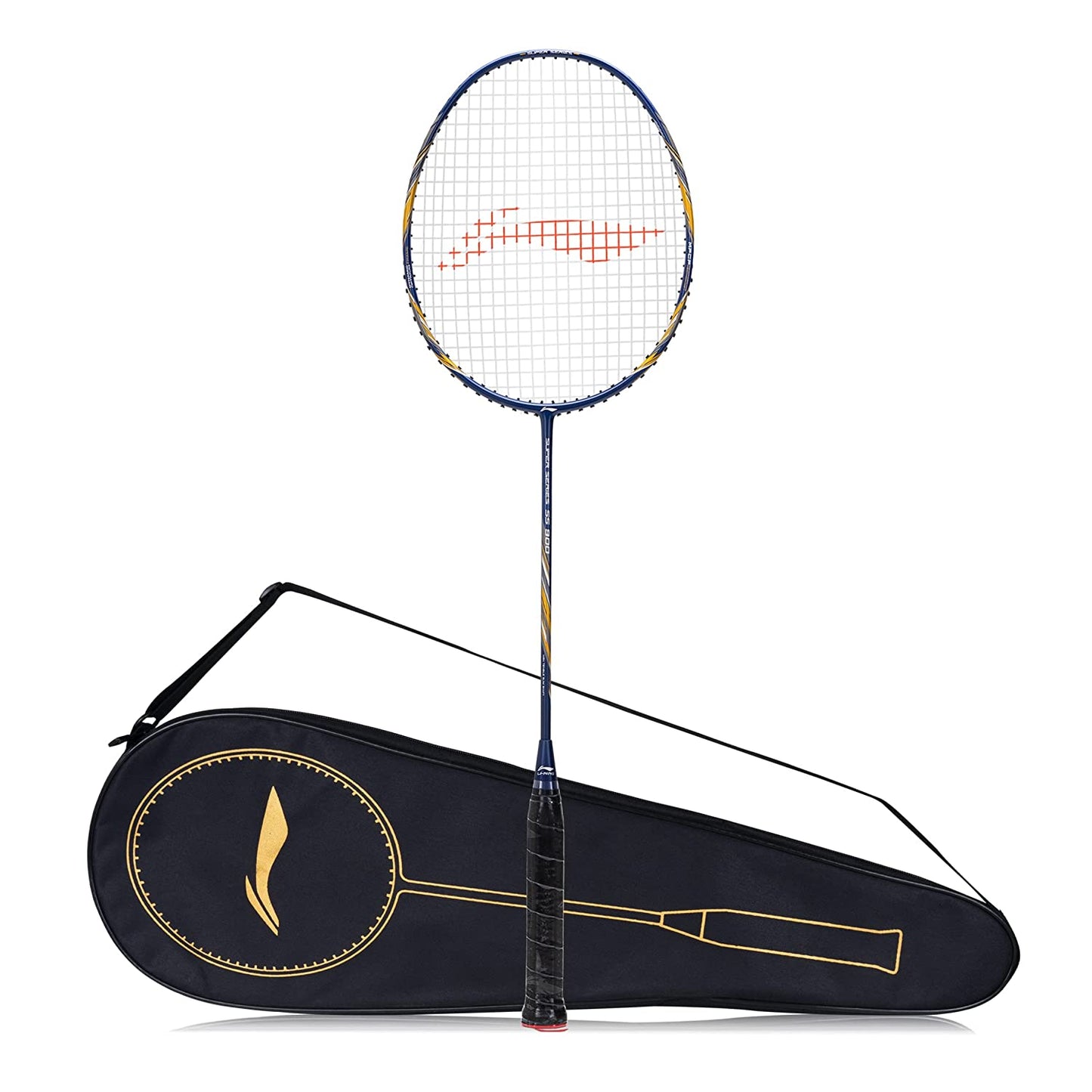 Li-Ning Super Series SS900 Strung Badminton Racquet - Navy/Gold - Best Price online Prokicksports.com