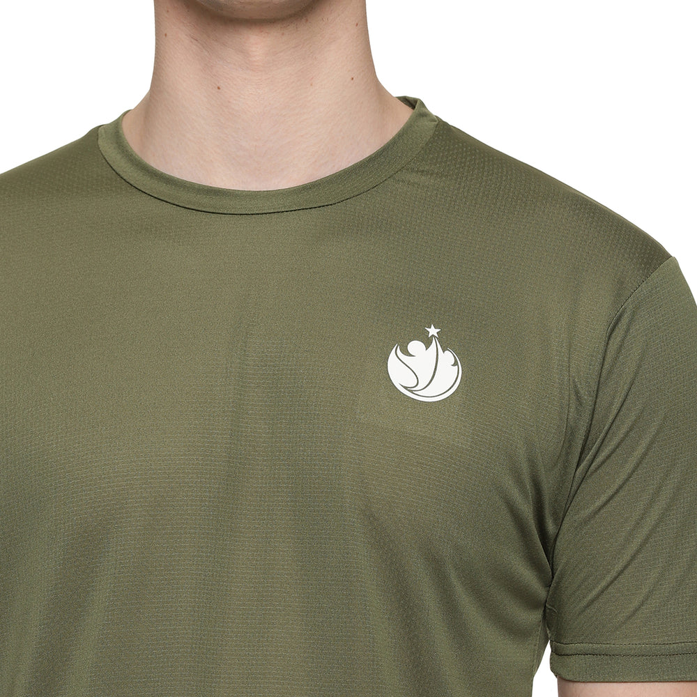 Prokick Plain Half Sleeves Badminton T-Shirt - Best Price online Prokicksports.com