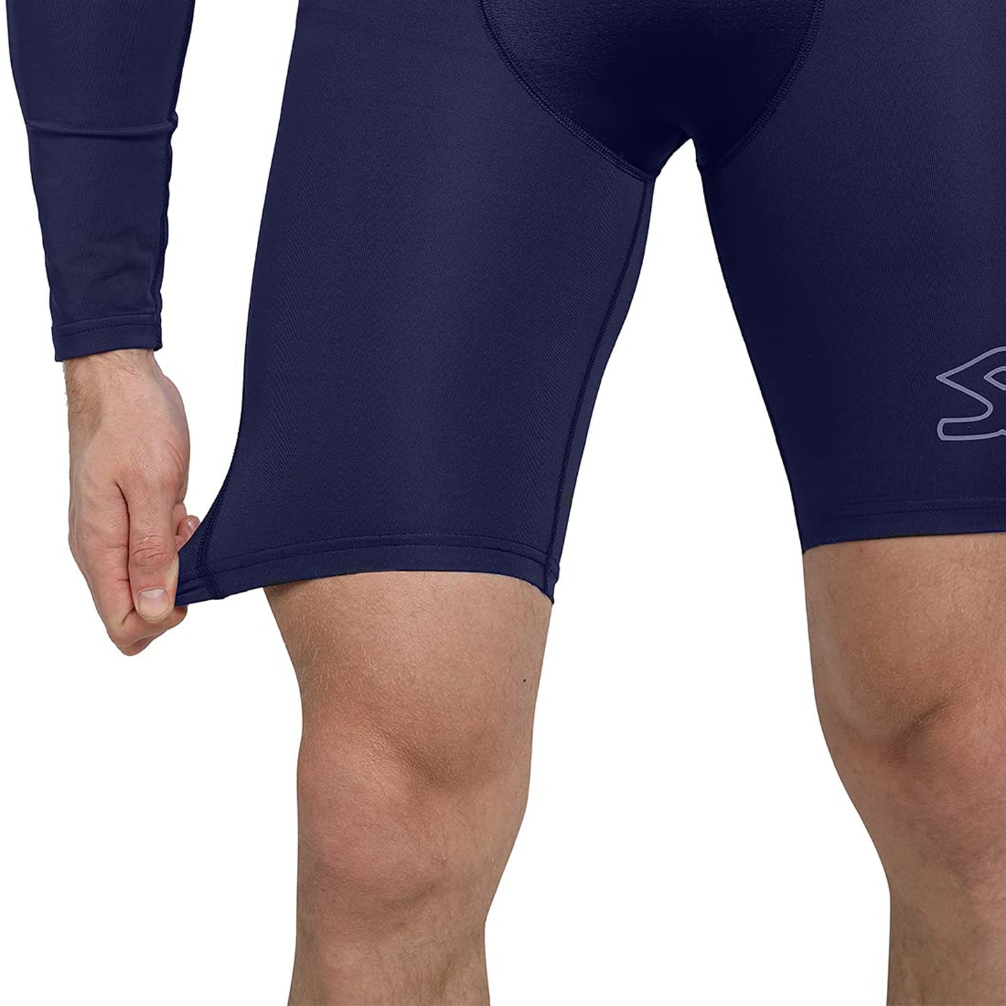 Shrey 1759 Intense Compressions Shorts ,Navy - Best Price online Prokicksports.com