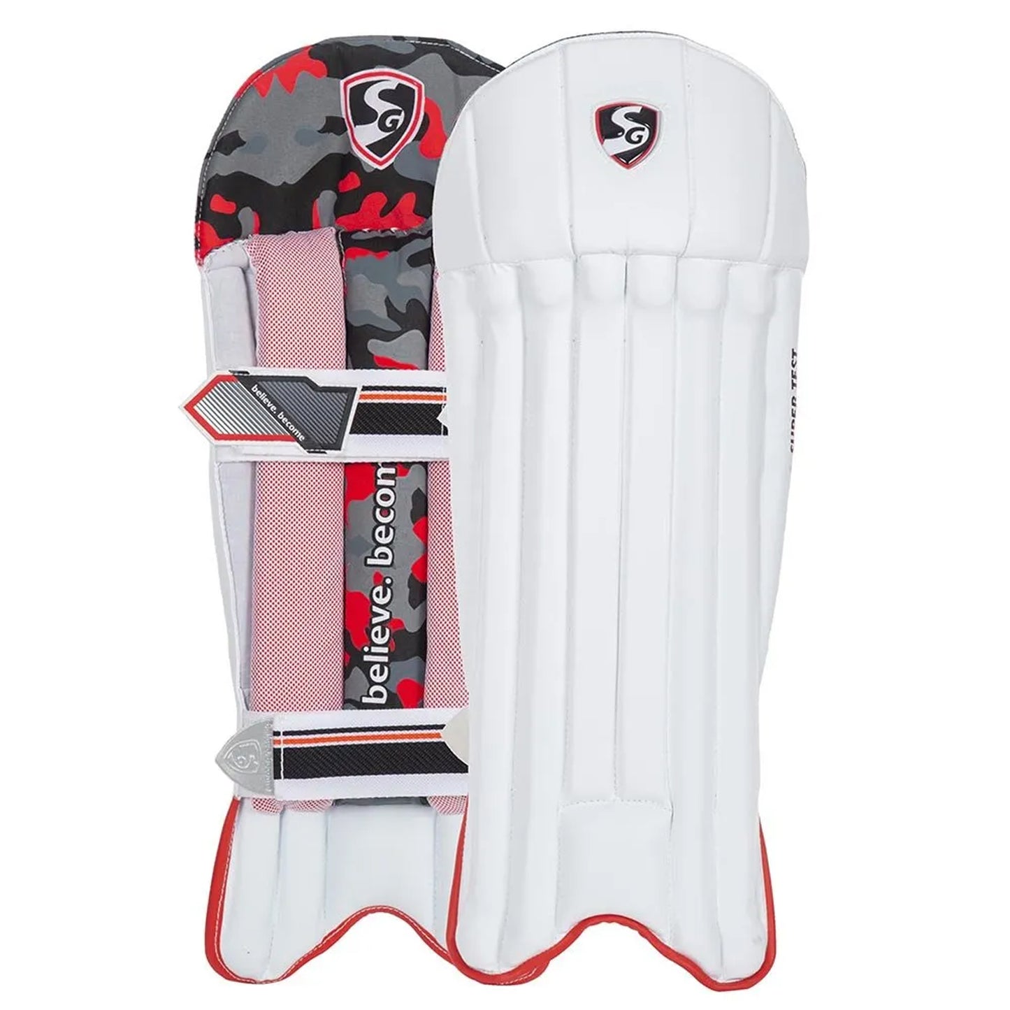 SG Super Test Wicket Keeping Legguards - Best Price online Prokicksports.com