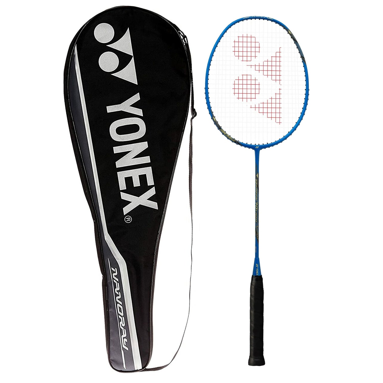 Yonex Nanoray 70 Light 5U/G4 Strung Badminton Racquet, Blue