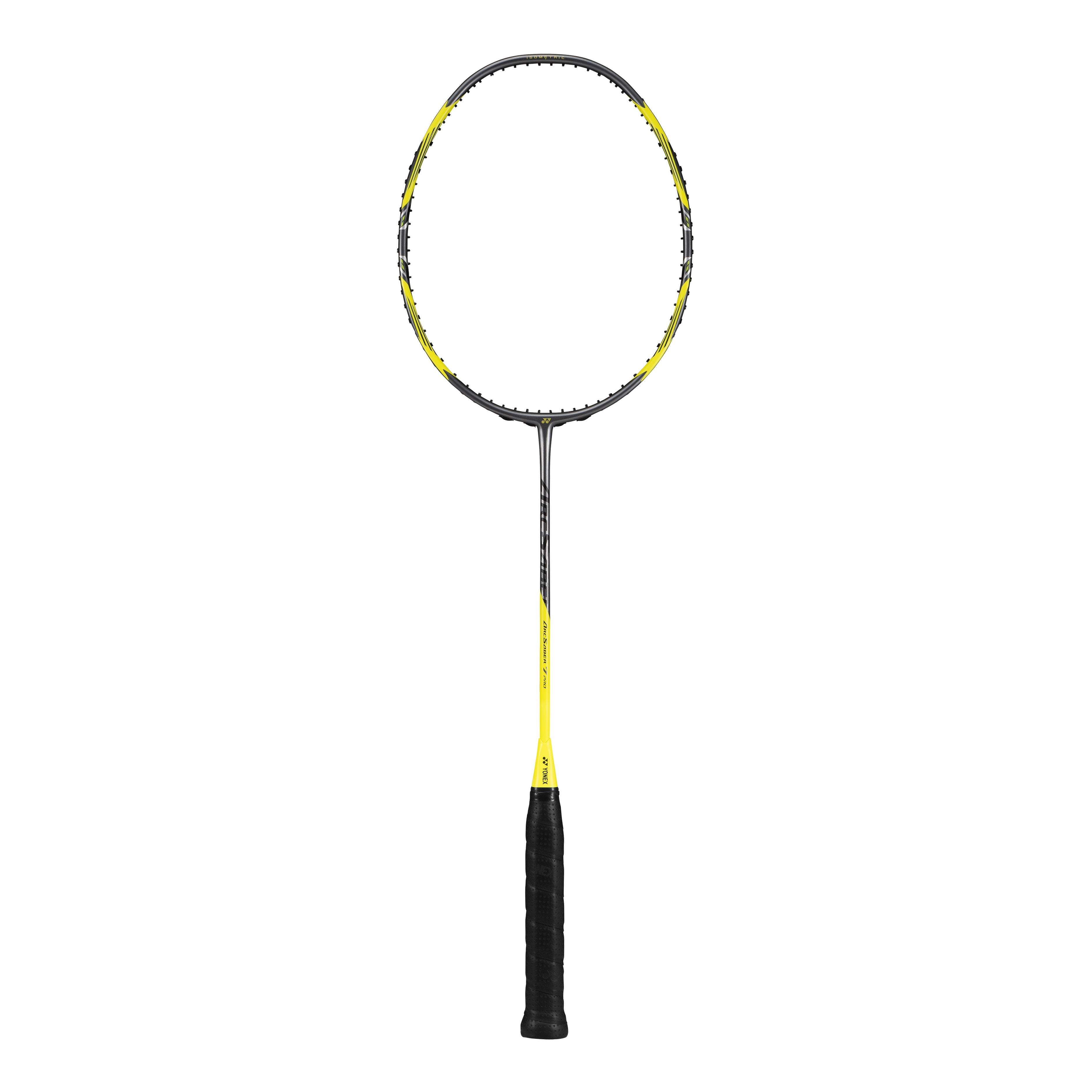 Yonex Arcsaber 7 Pro Badminton Racquet, Grey/Yellow (4UG5