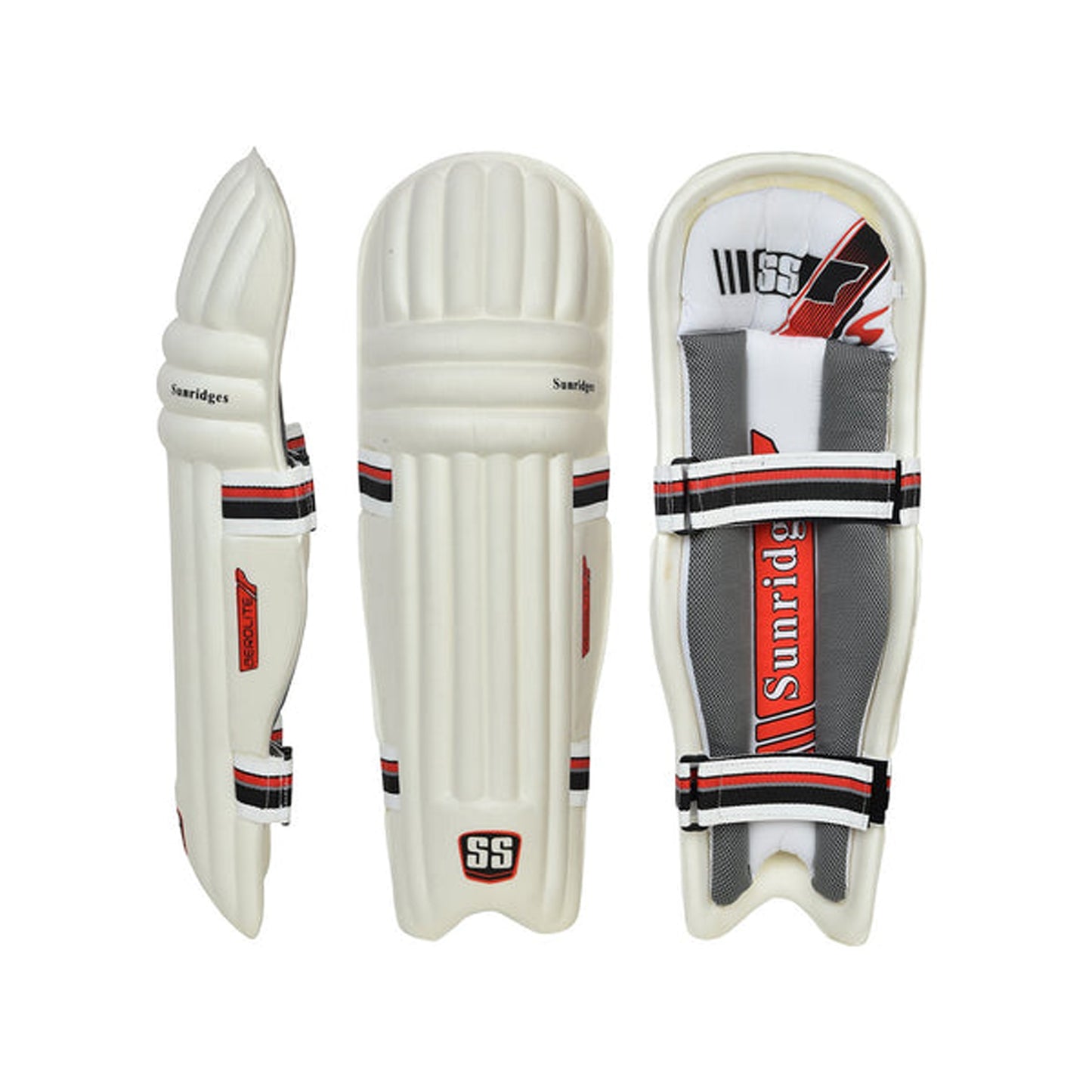 SS Aerolite Moulded Batting Legguard , White - Best Price online Prokicksports.com