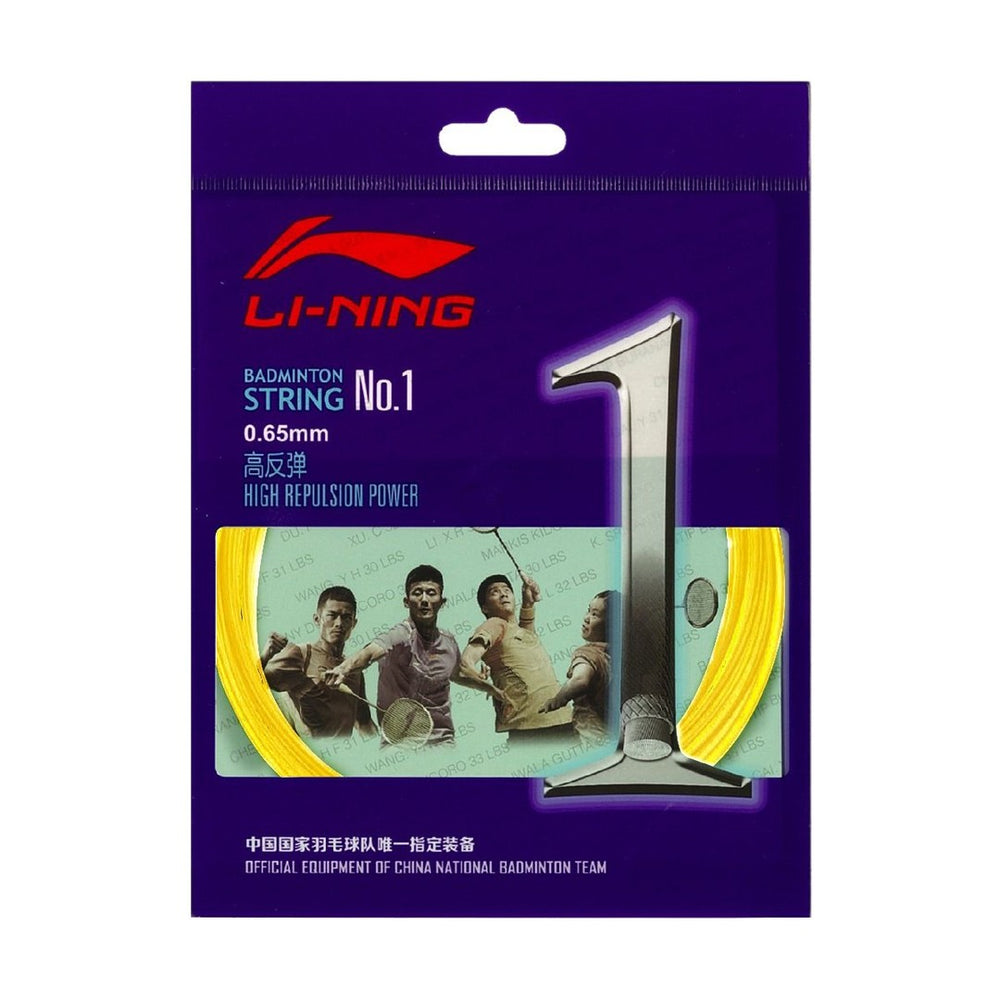 Li-Ning No 1 Badminton String 0.65mm - Best Price online Prokicksports.com