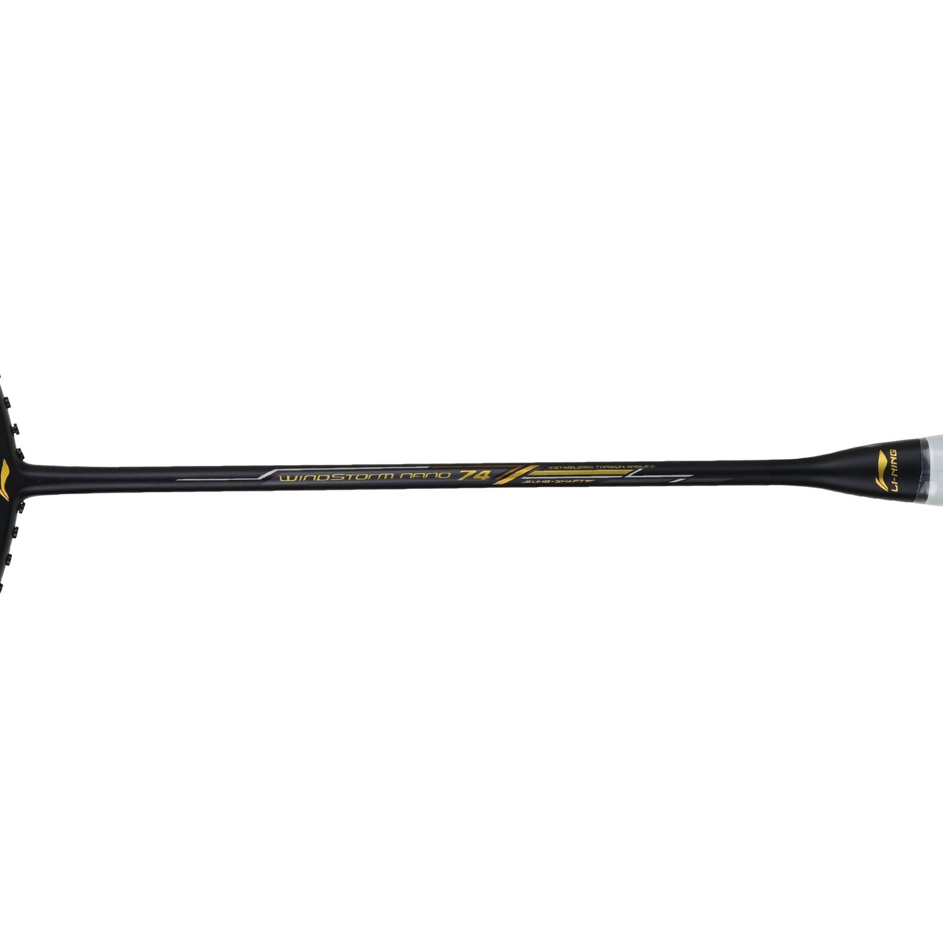 Li-Ning Windstorm Nano 74 Professional Badminton Racquet Unstrung Black/Gold - Best Price online Prokicksports.com