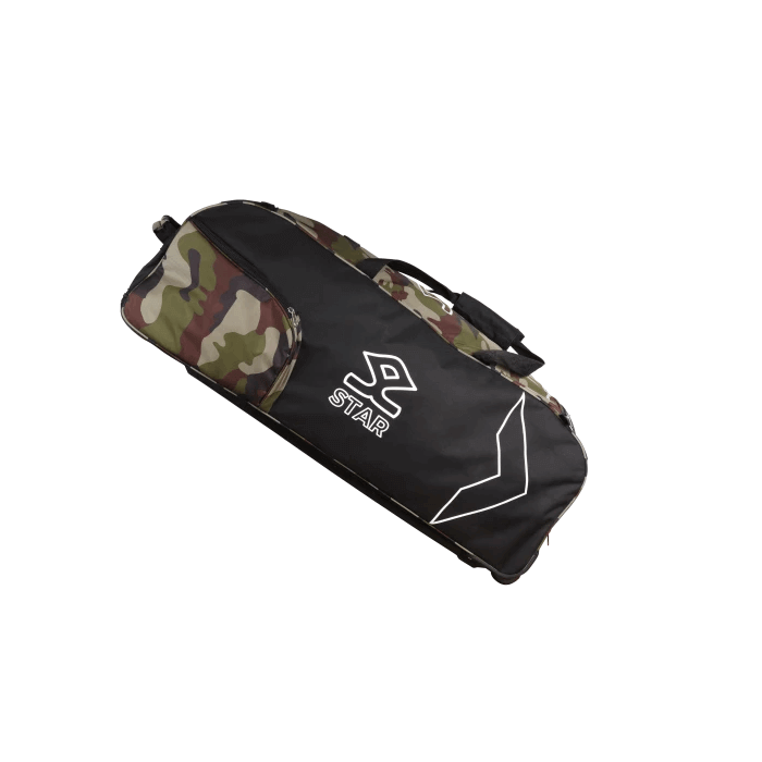 Shrey 1782 Star Wheelie Cricket Kitbag - CamouFlage - Best Price online Prokicksports.com