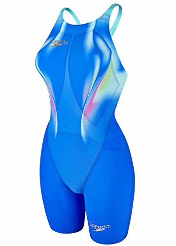 Speedo Women's LZR Racer Elite Comfort Strap Kneeskin Tech Suit Swimsuit At