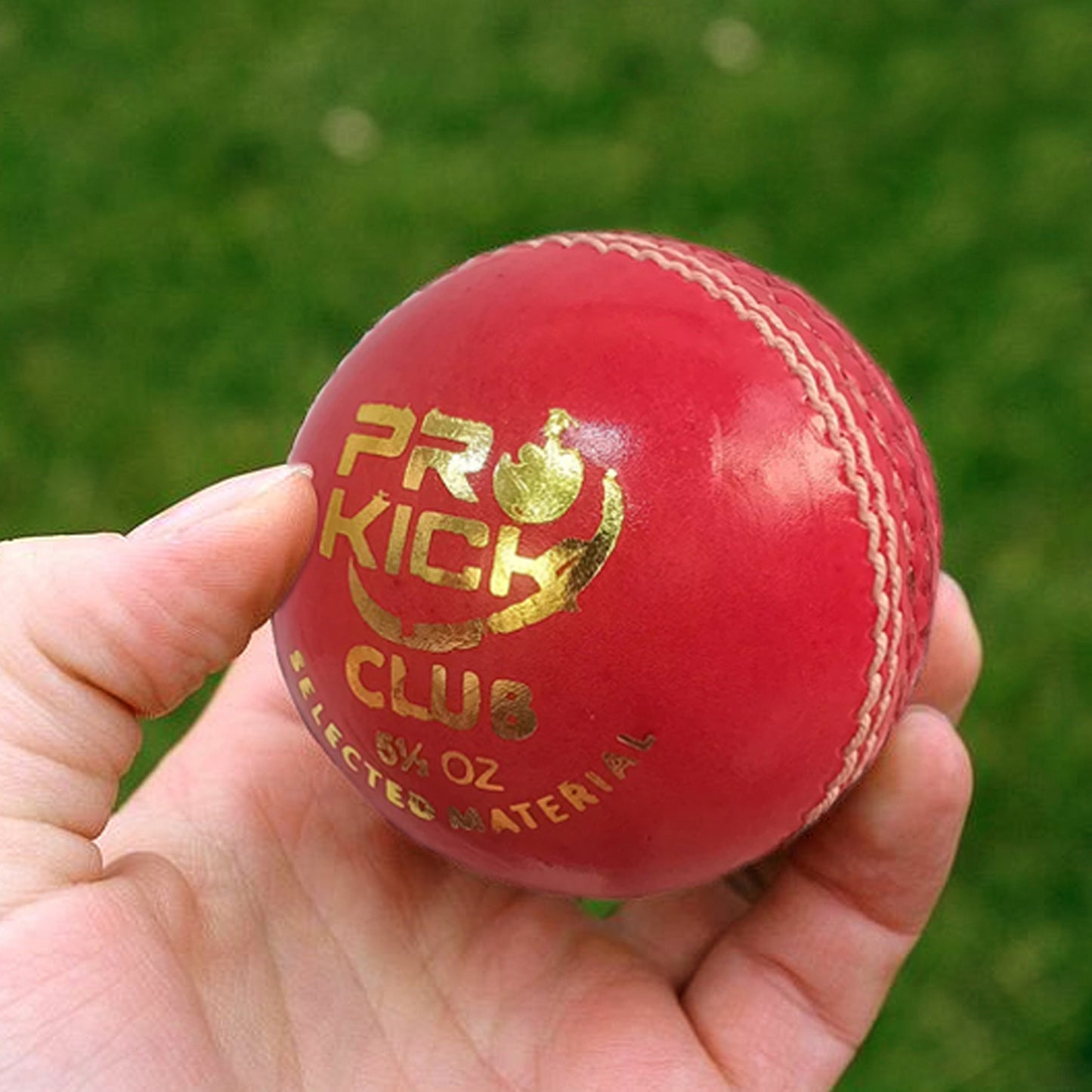 Prokick LB 102 Club Leather Cricket Ball, 1Pc (Red) - Best Price online Prokicksports.com