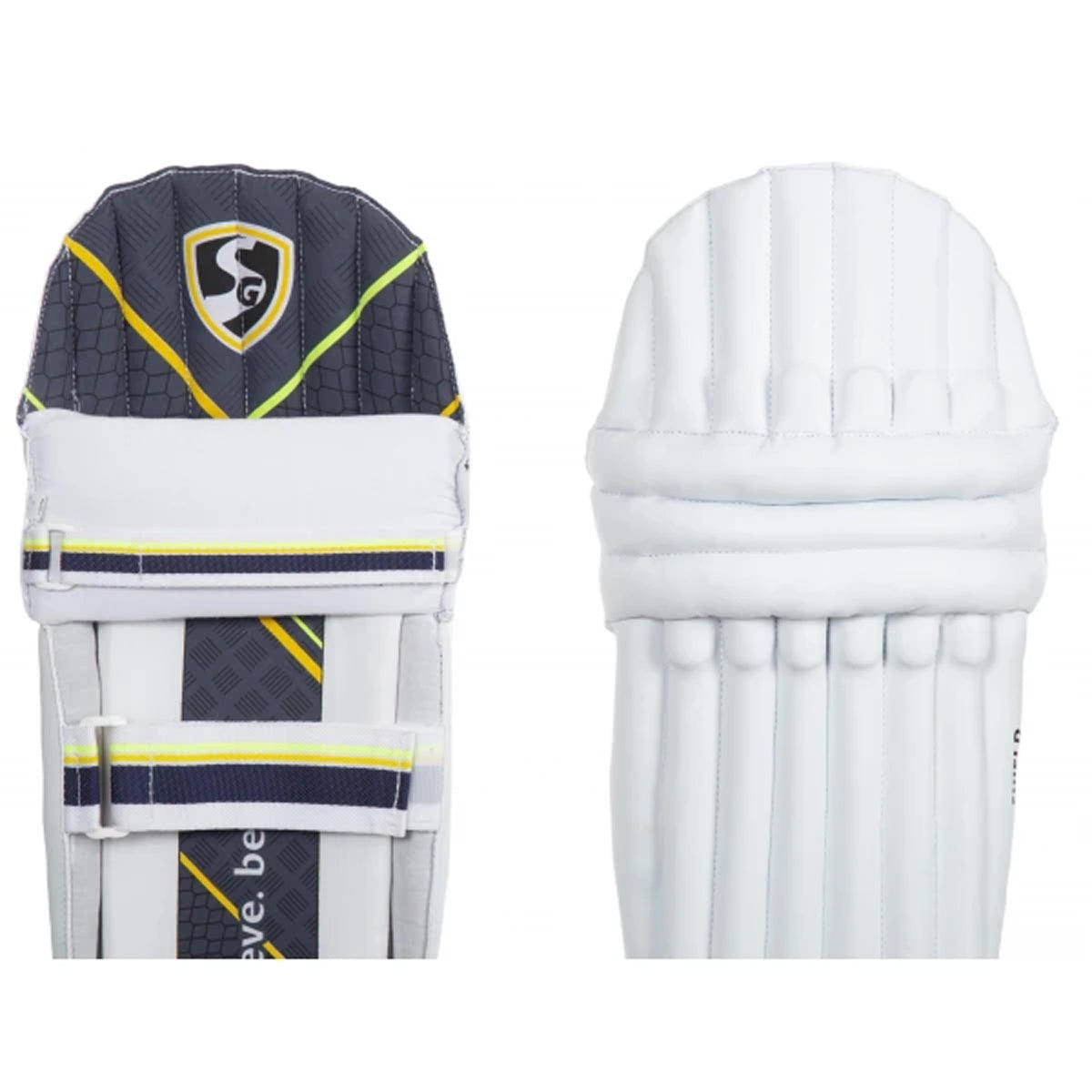 SG Shield Batting Legguard, White - Best Price online Prokicksports.com