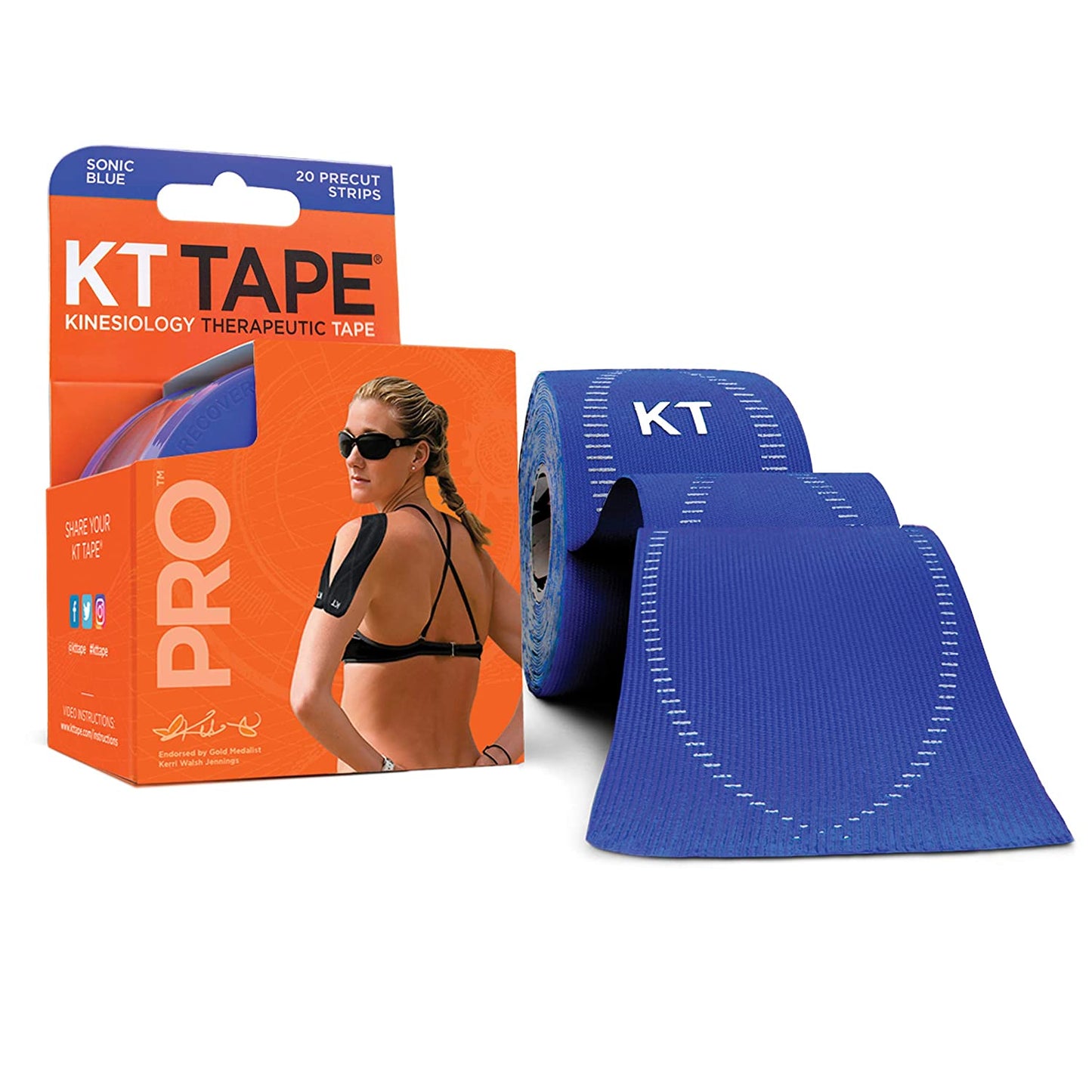 Li-Ning Pro KT Tape, Sonic Blue - Best Price online Prokicksports.com