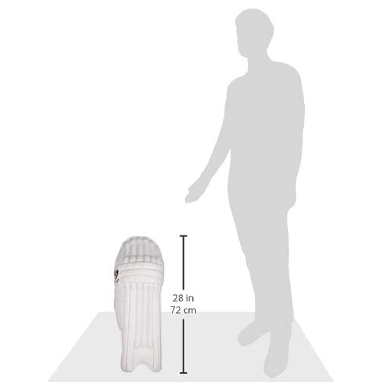 SG Test White LH Batting Legguards ,White - Best Price online Prokicksports.com