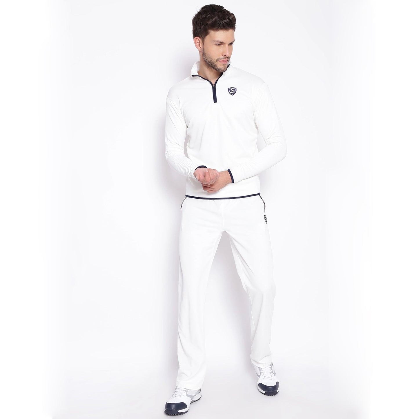 SG Icon Full Sleeves Cricket Sweater - Best Price online Prokicksports.com