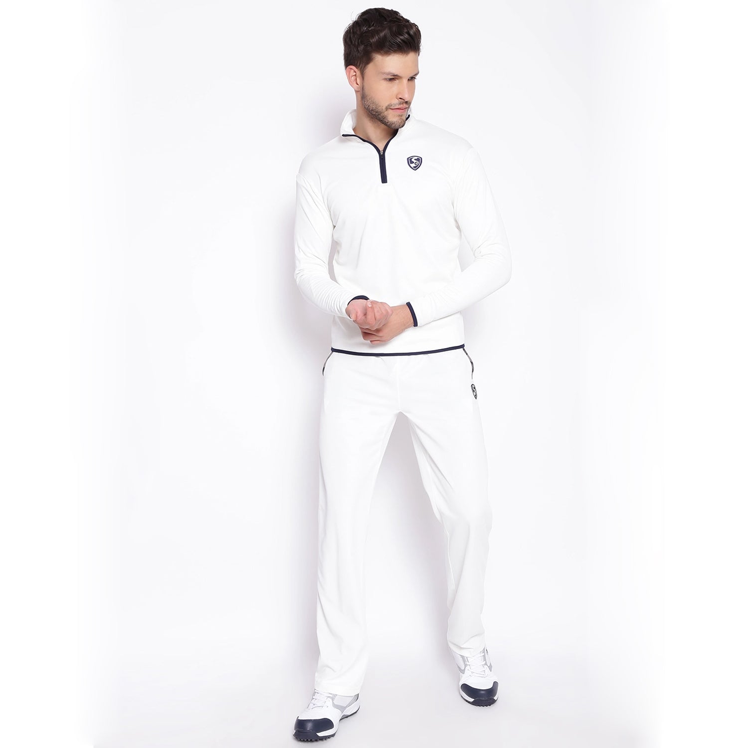 SG Icon Full Sleeves Cricket Sweater - Best Price online Prokicksports.com