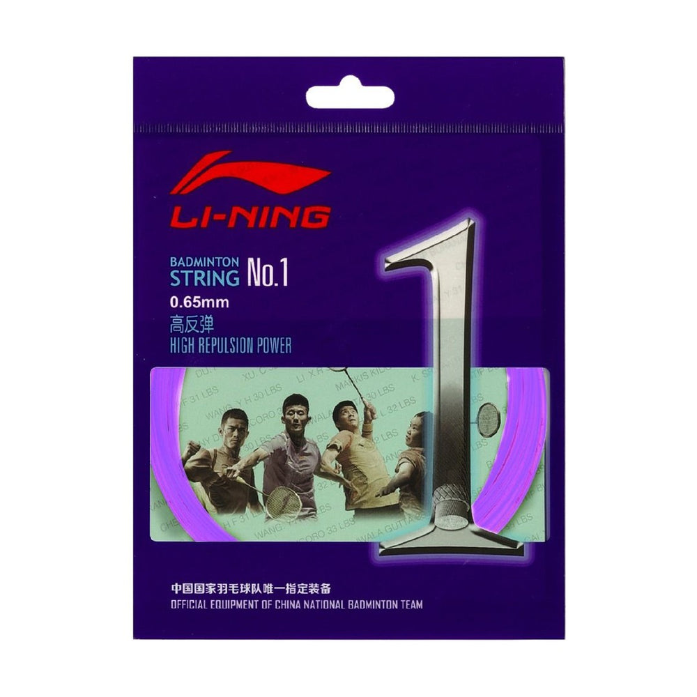 Li-Ning No 1 Badminton String 0.65mm - Best Price online Prokicksports.com