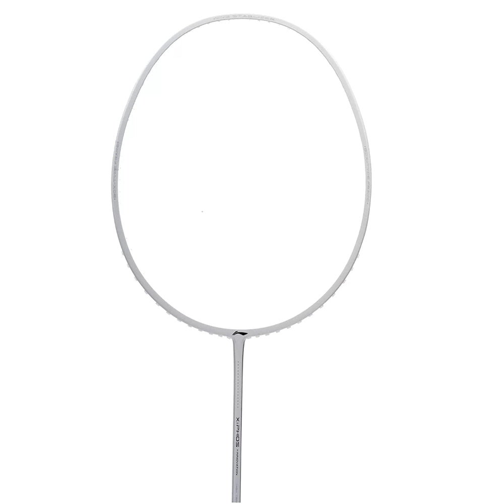 Li-Ning XIPHOS X1 Unstrung Badminton Racquet , White/Silver - Best Price online Prokicksports.com