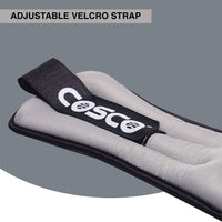 Cosco Lycra & Iron Sand Ankle Weights Set of  2 & Adjustable Weight Cuffs for Fitness & Strength Training