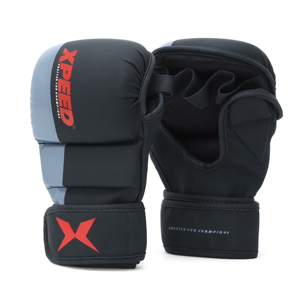 XPEED XP 1504 Striking Grappling Training Gloves | Premium PU Material | Full Wrap-Around Wrist Support | Multi-Purpose MMA & Martial Arts Gloves
