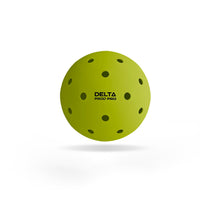 Hundred Delta P500 Pro Outdoor-40 Hole Pickleball Balls, Neon Yellow - Pack of 6 - Best Price online Prokicksports.com
