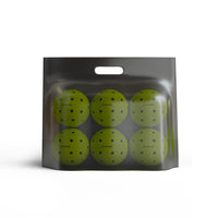 Hundred Delta P500 Pro Outdoor-40 Hole Pickleball Balls, Neon Yellow - Pack of 6 - Best Price online Prokicksports.com