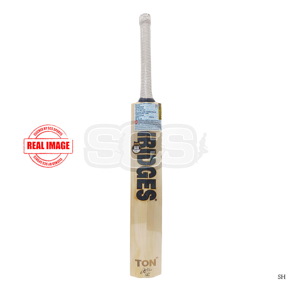 Retro Classic English Willow Cricket Bat | Grade 2 Premium Willow | Concave Edges, Wide Play Area | Cover Included - Best Price online Prokicksports.com