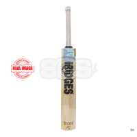 Retro Classic English Willow Cricket Bat | Grade 2 Premium Willow | Concave Edges, Wide Play Area | Cover Included - Best Price online Prokicksports.com
