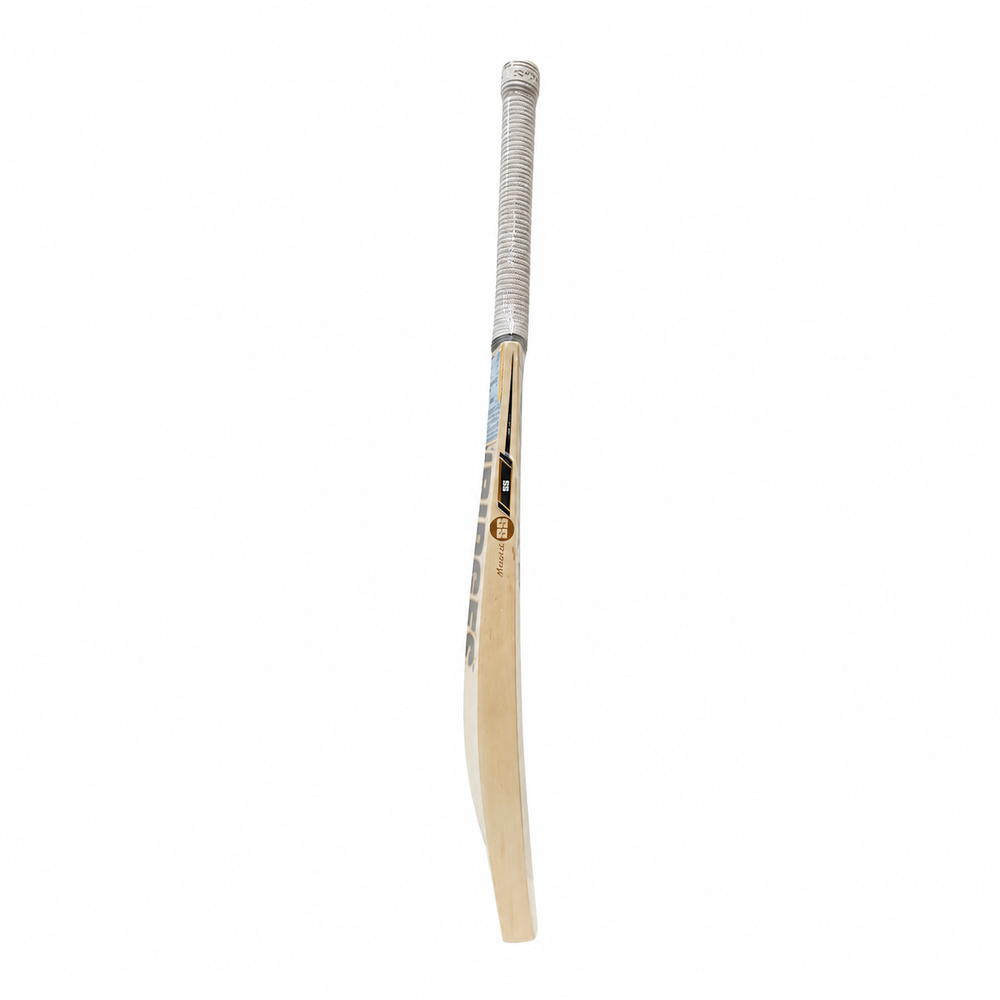 Retro Classic English Willow Cricket Bat | Grade 2 Premium Willow | Concave Edges, Wide Play Area | Cover Included