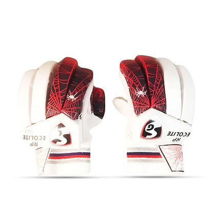 SG RP Ecolite LH Batting Gloves - Junior (Left Hand) | Superior Protection & Grip for Young Cricketers - Best Price online Prokicksports.com