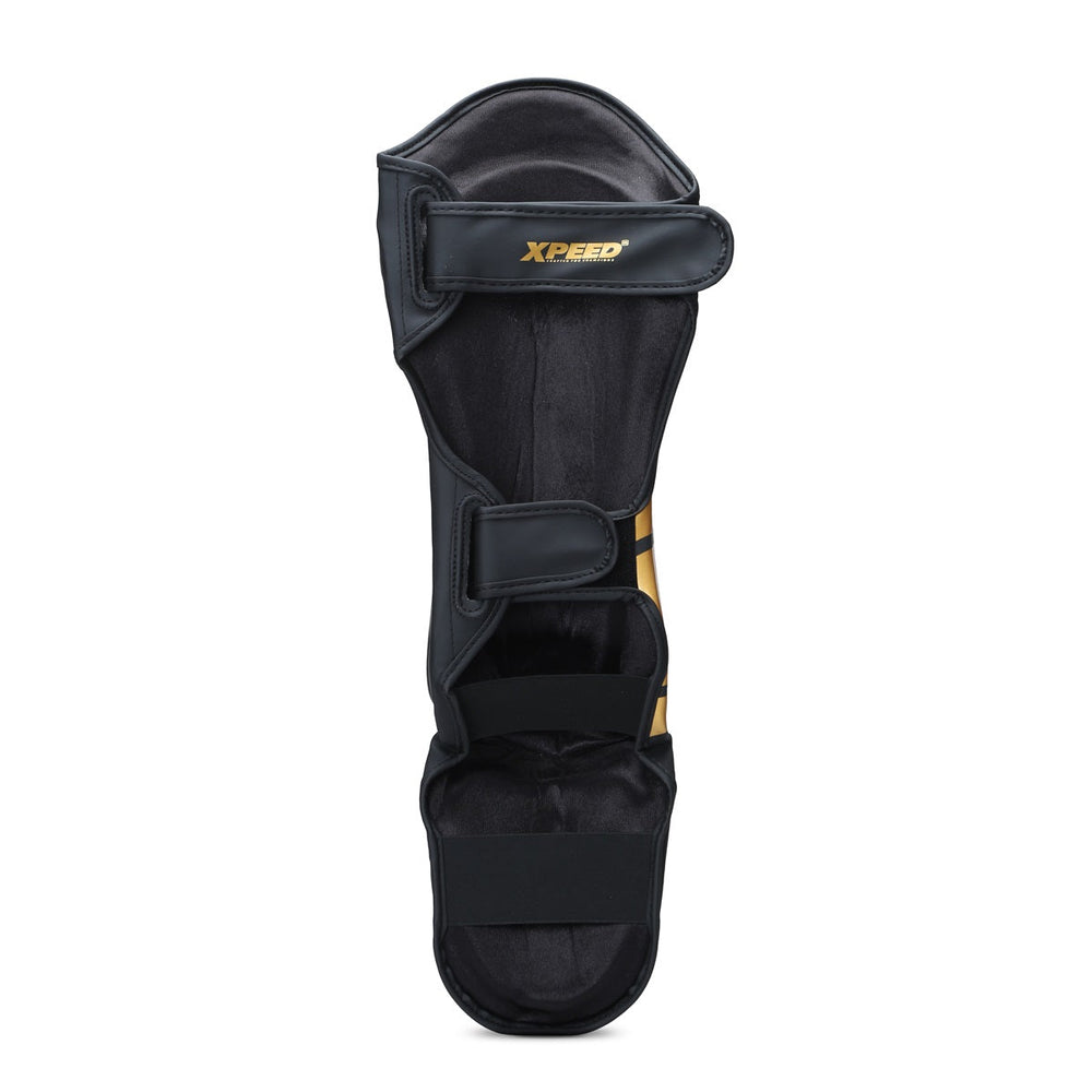 XPEED XP1806 Shin Pad King Style | High-Quality PU Shell with Thermo Foam Padding | Raised Shin & Foot Ridge | Professional MMA & Muay Thai Shin Guards - Best Price online Prokicksports.com