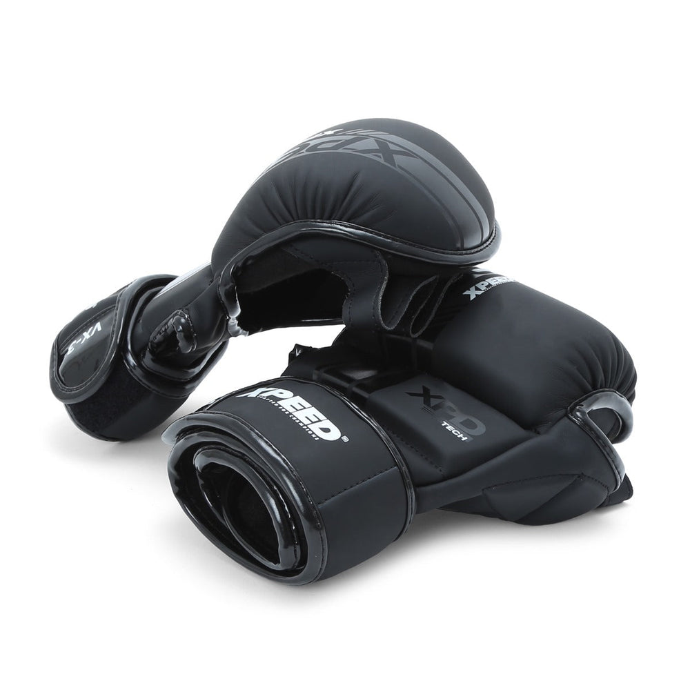 XPEED XP3056 Matt PU Sparring MMA Gloves | Injection Mould Foam Padding | Full Wrist Support | Professional MMA Training Gloves - Best Price online Prokicksports.com