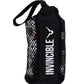 Invincible Nylon Mexican Style Semi-Stretch Boom Boom Printed Hand Wraps (White, 2.5 M) | Breathable Conforming Boxing Wraps with Wrist Support