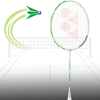 Yonex Astrox 100 ZZ VA Unstrung Badminton Racquet | Grayish Beige | 4U5 | Advanced Lightweight Racquet for Power, Speed & Control | Durable Graphite Frame - Best Price online Prokicksports.com