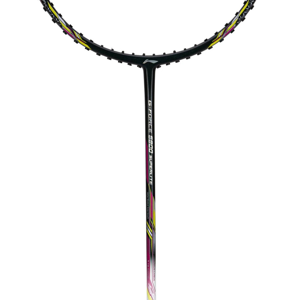 Li-Ning G-Force 5800 Superlight Badminton Racquet – 5U6 Ultra-Lightweight, High-Tension Graphite Racket for Intermediate & Advanced Players - Best Price online Prokicksports.com