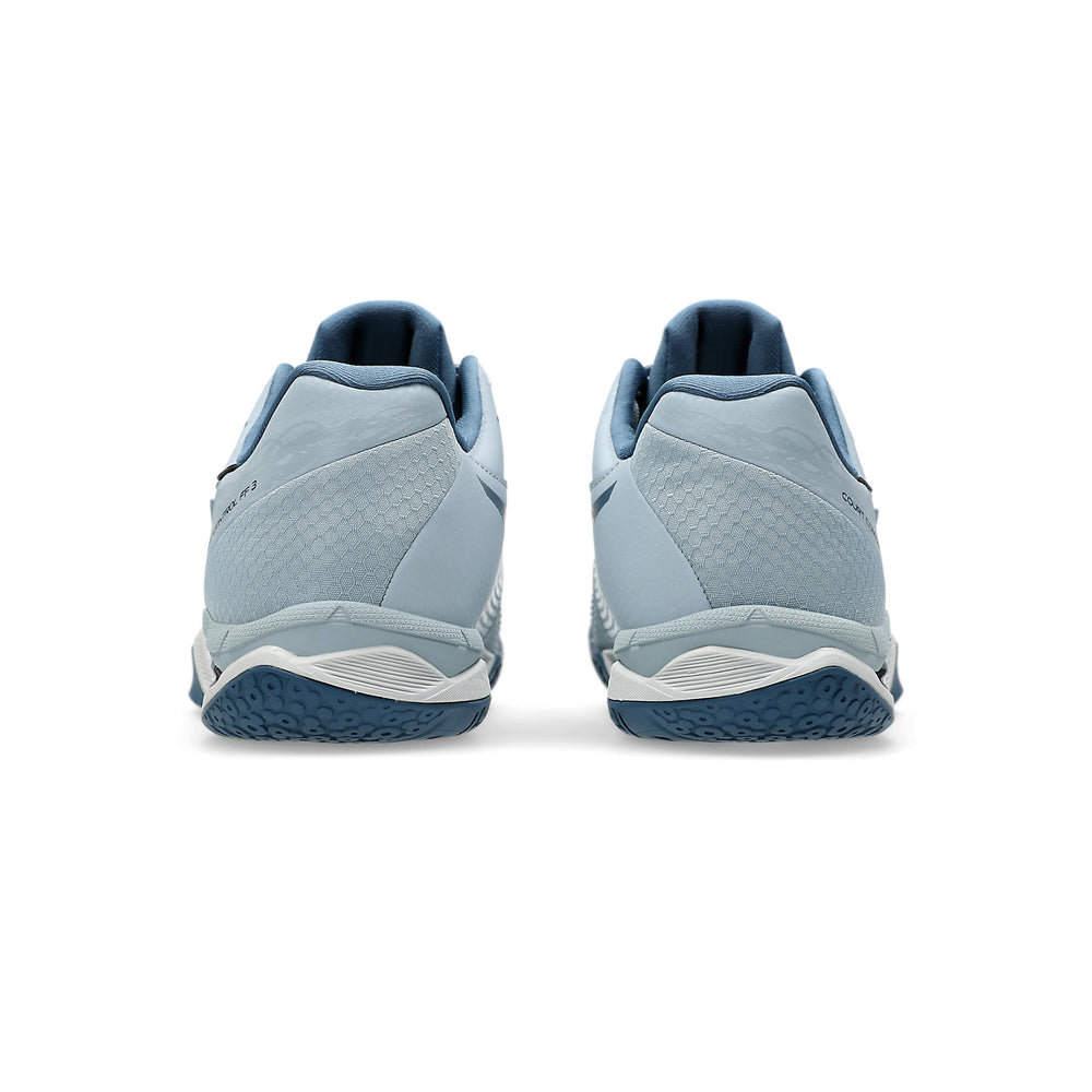Asics Court Control FF 3 Men's Badminton Shoe, Dolphin Grey/Vintage Indigo - Best Price online Prokicksports.com