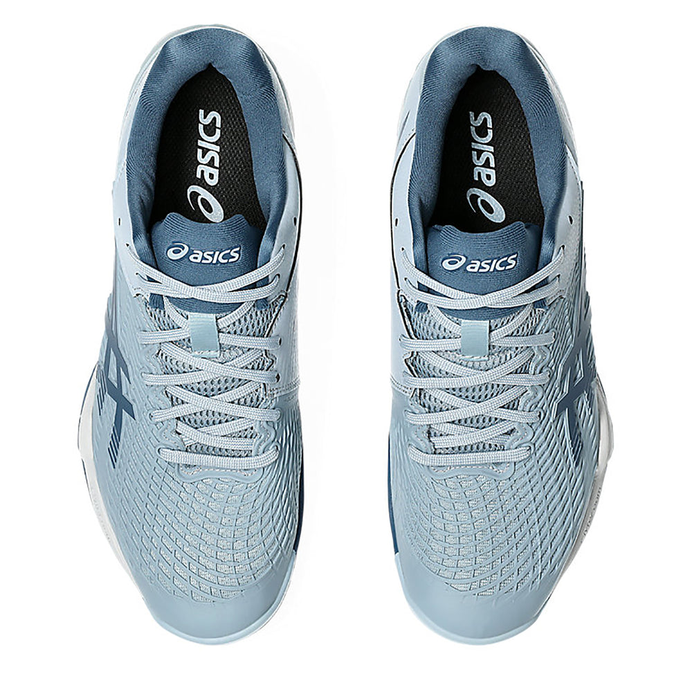 Asics Court Control FF 3 Men's Badminton Shoe, Dolphin Grey/Vintage Indigo - Best Price online Prokicksports.com
