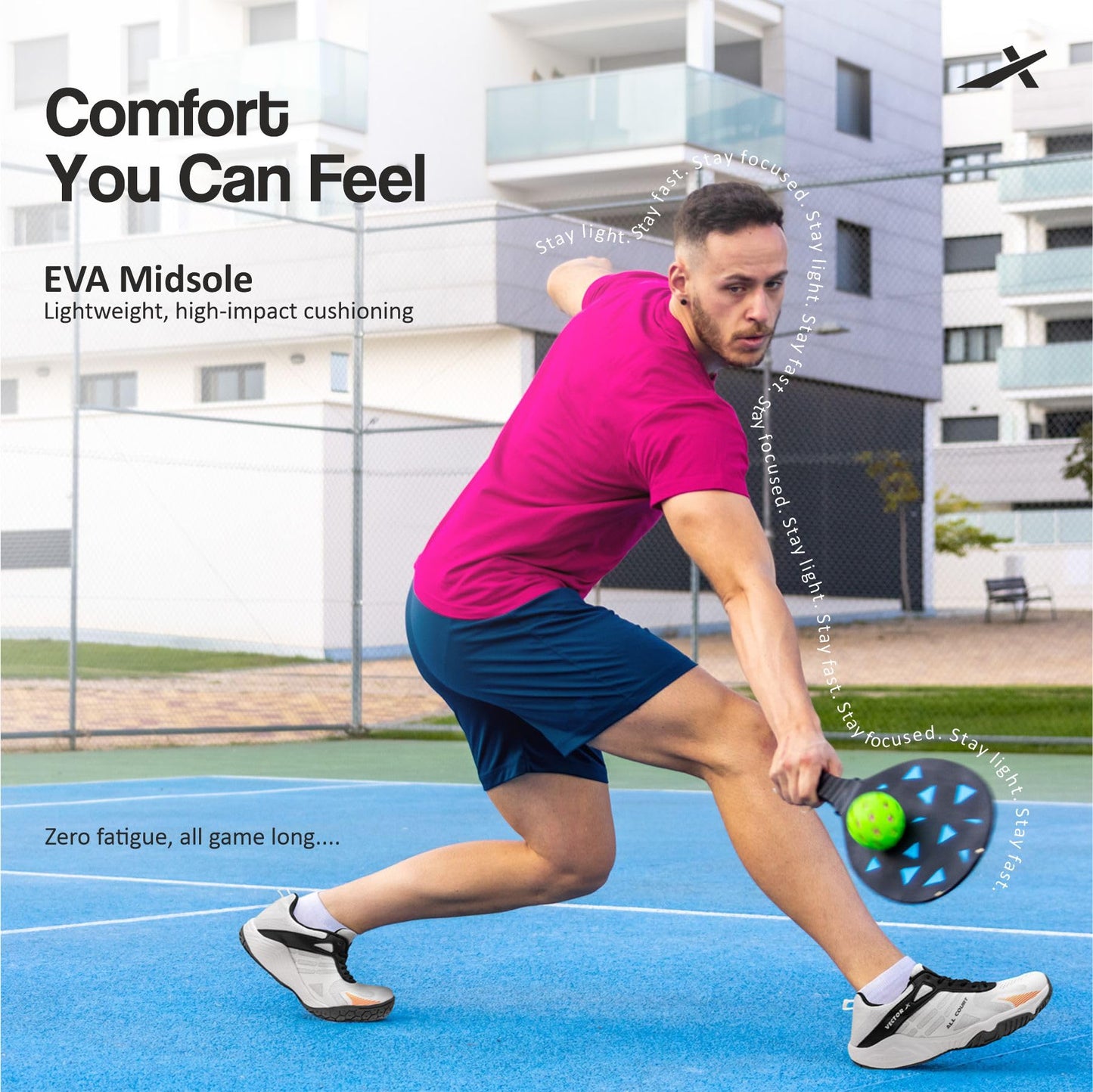 Vector X All Court Shoes | Multi-Sport Indoor &amp; Outdoor Athletic Footwear