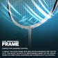 Hundred Hyfonic Lazer Strung Badminton Racquet | Carbon Fibre Frame with Dual Aerodynamic Technology | Precision Control Series - Best Price online Prokicksports.com