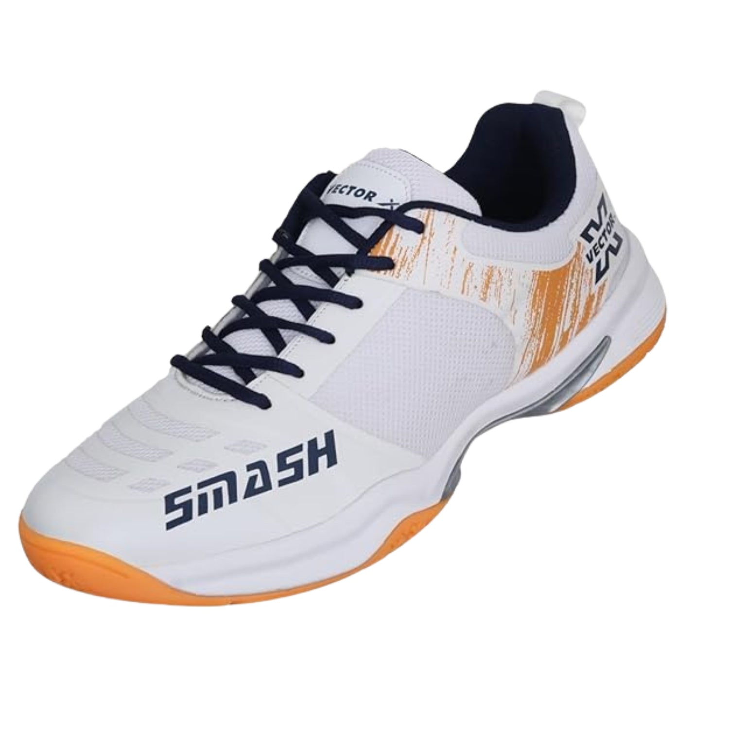 Vector X Smash Badminton Shoes – Lightweight Indoor Court Shoes for Men | Non-Marking Sole | Breathable Design | Comfort, Grip & Durability - Best Price online Prokicksports.com
