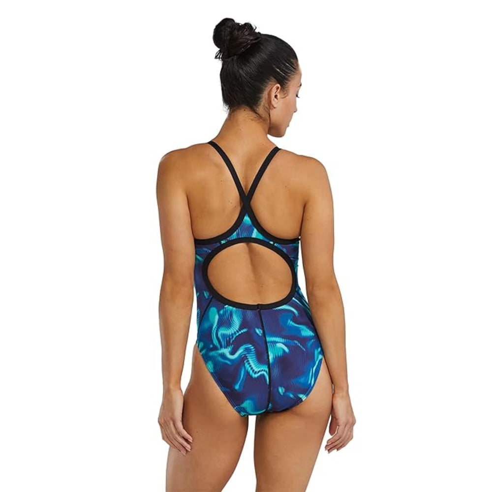 TYR Women Waveform Diamondfit Swimsuit | Durafast Elite Fabric with Chlorine Resistance, UPF 50+ & Performance Fit - Best Price online Prokicksports.com